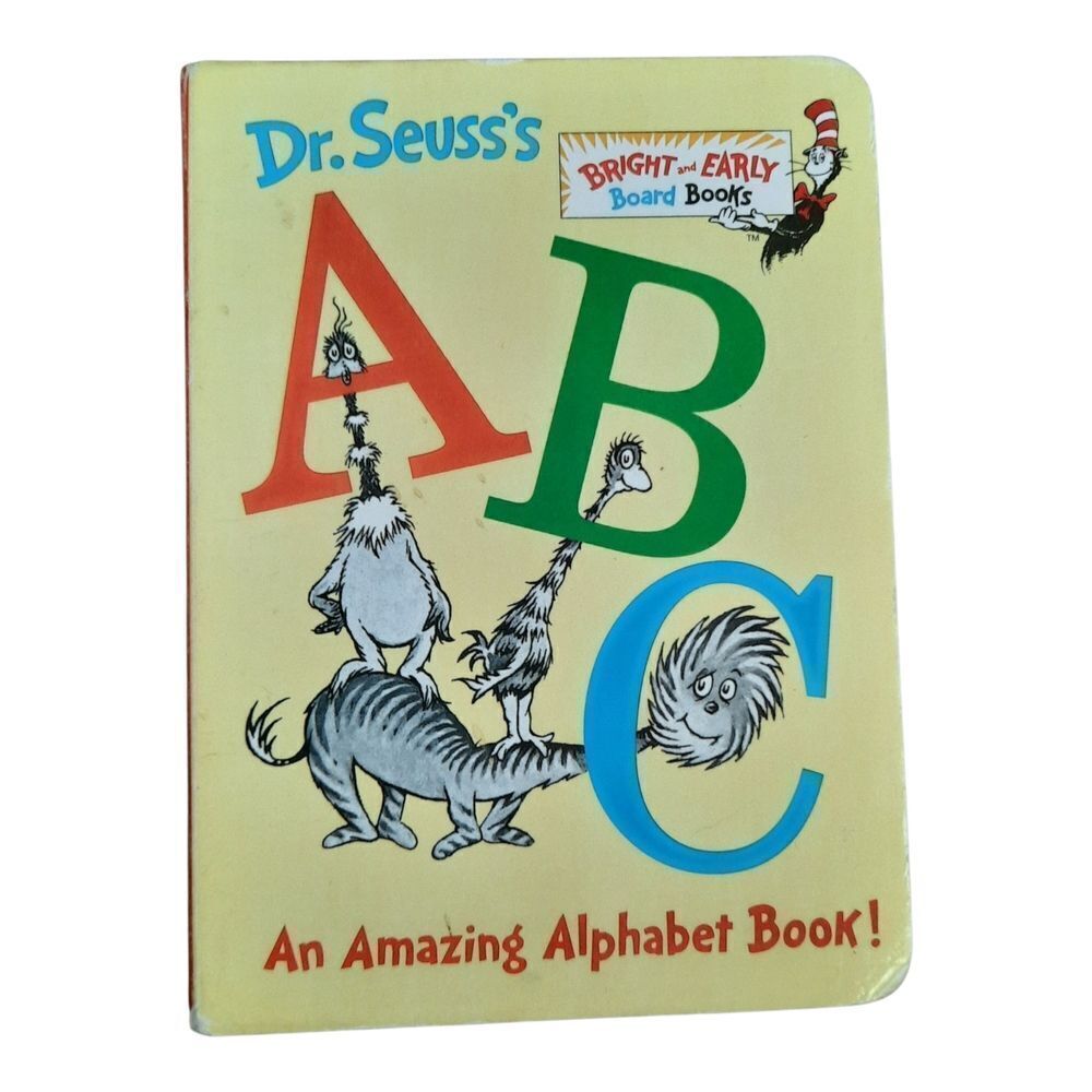 Dr. Seuss's ABC Board Book - Red, Green, Blue